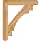 Ekena Millwork Merced Craftsman Rough Sawn Bracket, Western Red Cedar, 4"W x 28"D x 32"H BKT04X28X32MRC04RWR - alternate 4